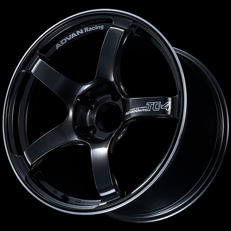 Advan TC4 18x9.5 +38 5-120 Racing Black Gunmetallic Wheel - NP Motorsports