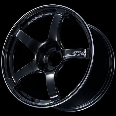 Advan TC4 18x9.5 +38 5-120 Racing Black Gunmetallic Wheel - NP Motorsports