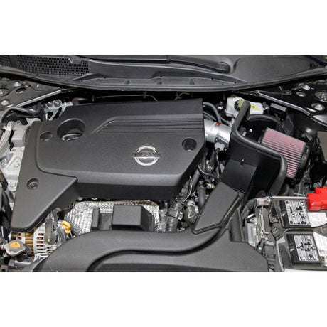 K&N 69 Series Typhoon Performance Intake Kit - Silver for 13-14 Nissan Altima 2.5L L4