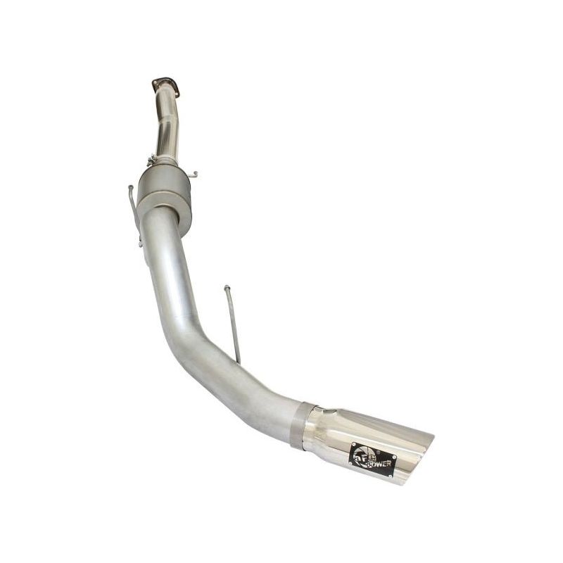 aFe Atlas Exhausts 4in Cat-Back Aluminized Steel Exhaust 2015 Ford F-150 V6 3.5L (tt) Polished Tip - NP Motorsports