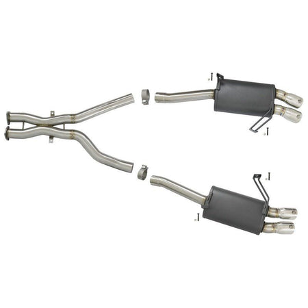 aFe MACH Force-Xp 2-1/2in 304 SS Cat-Back Exhaust w/Polished Tips 05-08 BMW Z4 M Coupe (E86) L6 3.2L - NP Motorsports