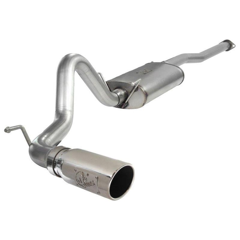 aFe MACH Force XP 3in Cat-Back Stainless Steel Exhaust w/Polished Tip Toyota Tacoma 13-14 4.0L - NP Motorsports