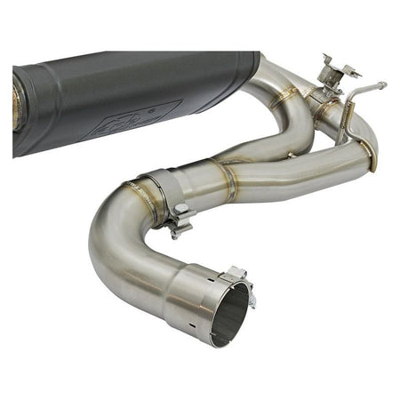 aFe MACHForce XP 16-17 BMW 340i/iX 440i/iX L6-3.0L (t) SS Axle-Back Exhaust w/Polished Tips - NP Motorsports