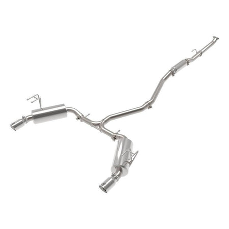 aFe POWER Takeda 2022 Honda Civic Stainless Steel Cat-Back Exhaust System w/ Polished Tip - NP Motorsports