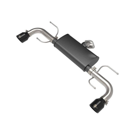 aFe Takeda 17-21 Mazda CX-5 2.5L (t) 2.5in. SS Axle-Back Exhaust System w/Black Tips - NP Motorsports