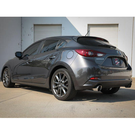 aFe Takeda 2-1/2in 304 SS Axle-Back Exhaust w/ Polished Tips 14-18 Mazda 3 L4 2.0L/2.5L - NP Motorsports