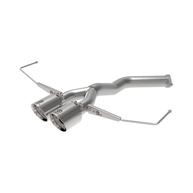aFe Takeda 3in-2.5in 304 SS Axle-Back Exhaust w/Polished Tip 19-20 Hyundai Veloster I4-1.6L(t) - NP Motorsports
