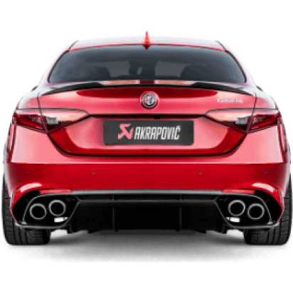 Akrapovic 17-19 Alfa Romeo Giulia Quadrifoglio Evolution Line Cat Back (Titanium) - NP Motorsports