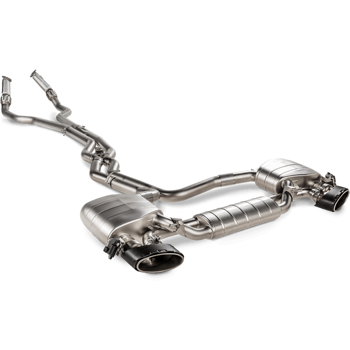 Akrapovic 20-22 Audi RS6 Avant (C8) Evolution Line Cat Back (Titanium) (Req Link Pipe Set) - NP Motorsports
