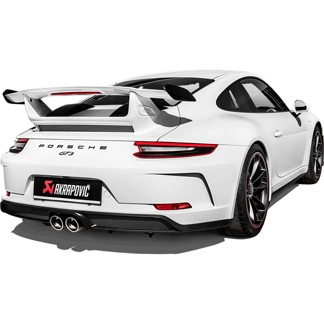 Akrapovic 2018 Porsche 911 GT3 (991.2) Slip-On Race Line (Titanium) w/Header/Tail Pipes - NP Motorsports