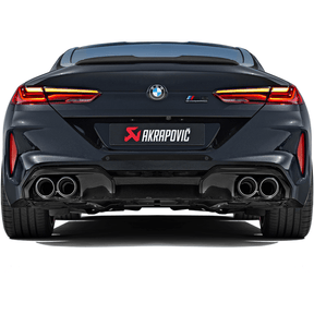 Akrapovic 2021 BMW M8/M8 Competition (F91/F92) Evolution Line Cat Back (Titanium) w/Carbon Tips - NP Motorsports