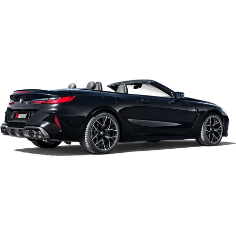 Akrapovic 2021 BMW M8/M8 Competition (F91/F92) Evolution Line Cat Back (Titanium) w/Carbon Tips - NP Motorsports