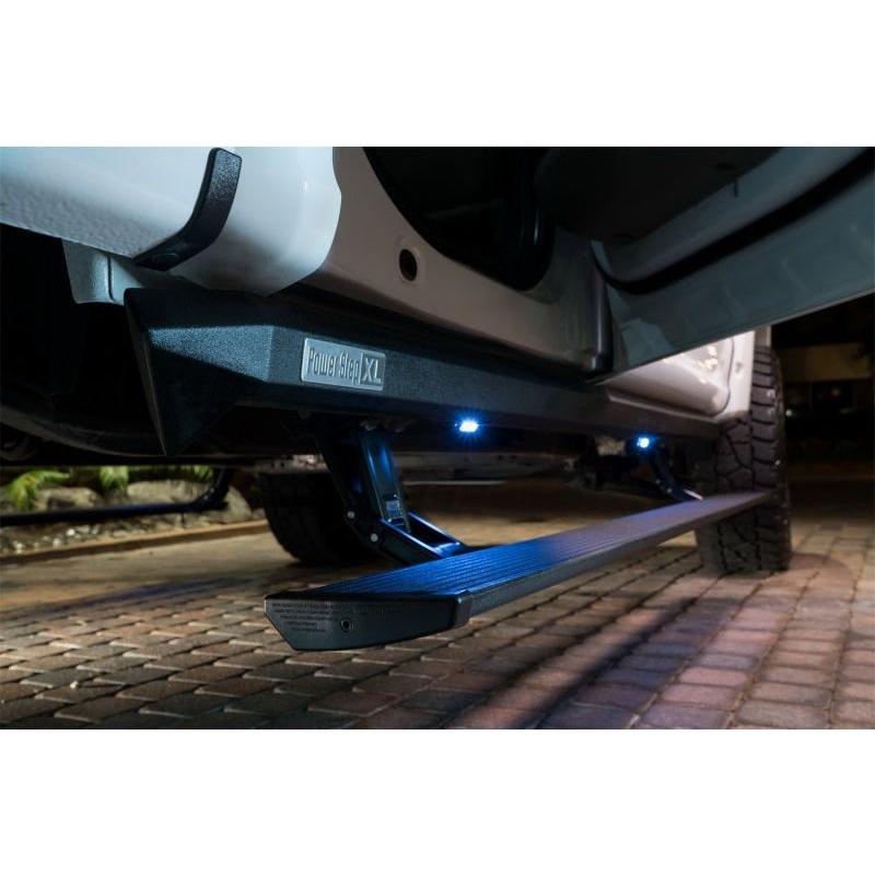 AMP Research 18-23 Jeep Wrangler JL 2DR PowerStep XL - Black (Incl OEM Style Illumination) - NP Motorsports