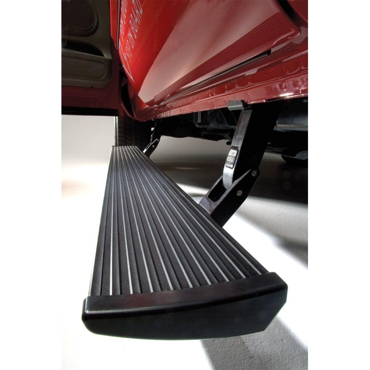 AMP Research 2002-2008 Dodge Ram 1500 Quad Cab PowerStep - Black - NP Motorsports