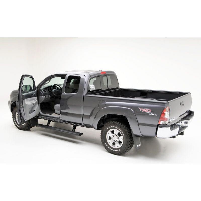 AMP Research 2005-2015 Toyota Tacoma Double Cab PowerStep - Black - NP Motorsports
