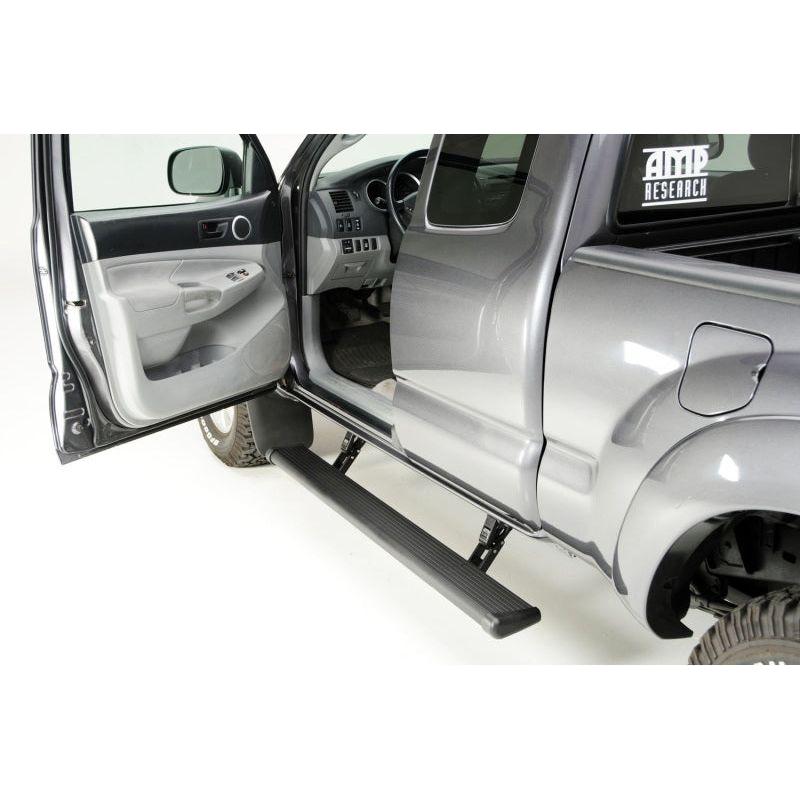 AMP Research 2005-2015 Toyota Tacoma Double Cab PowerStep - Black - NP Motorsports