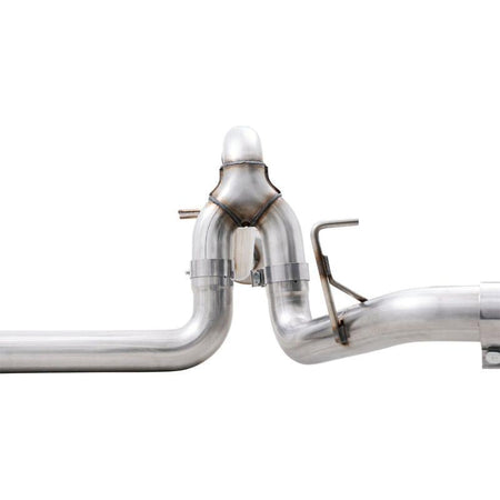 AWE 0FG 21+ Ford F150 Dual Split Rear Cat-Back Exhaust- 5in Diamond Black Tips - NP Motorsports