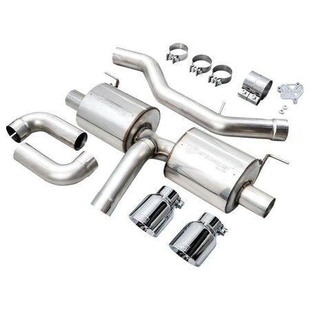 AWE 19-23 BMW 330i / 21-23 BMW 430i Base G2X Touring Axle Back Exhaust - Chrome Silver - NP Motorsports