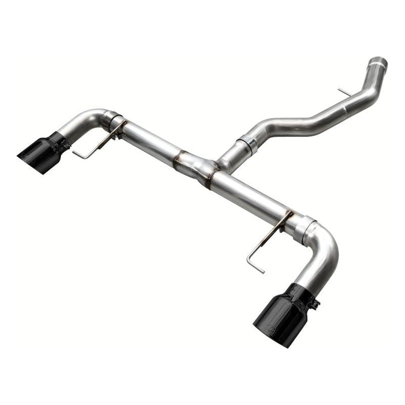 AWE 19-23 BMW 330i / 21-23 BMW 430i Base G2X Track Edition Axle Back Exhaust - Diamond Black - NP Motorsports