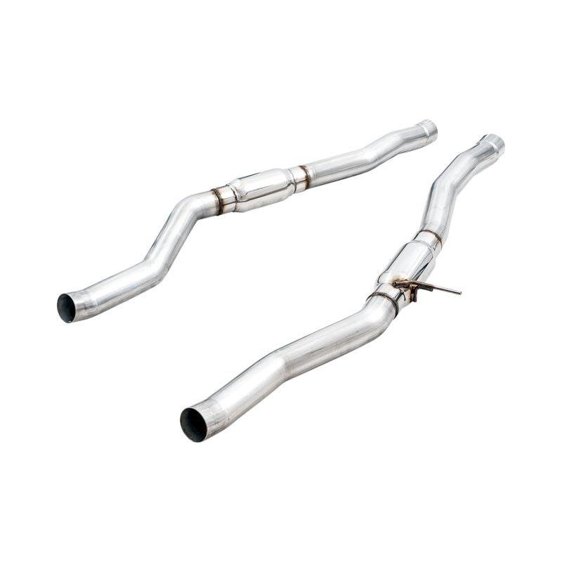 AWE 2020 Toyota Supra A90 Resonated Touring Edition Exhaust - 5in Chrome Silver Tips - NP Motorsports