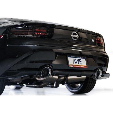 AWE 2023 Nissan Z RZ34 RWD Touring Edition Catback Exhaust System w/ Chrome Silver Tips - NP Motorsports