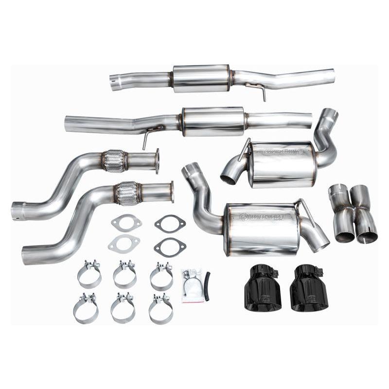 AWE 2023 Nissan Z RZ34 RWD Touring Edition Catback Exhaust System w/ Diamond Black Tips - NP Motorsports