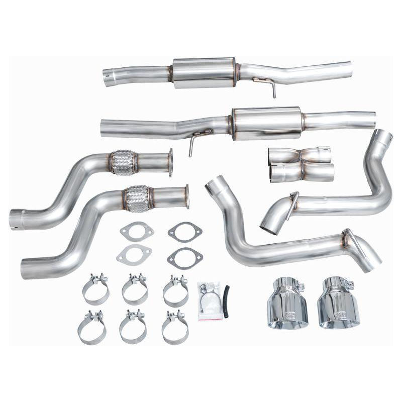 AWE 2023 Nissan Z RZ34 RWD Track Edition Catback Exhaust System w/ Chrome Silver Tips - NP Motorsports