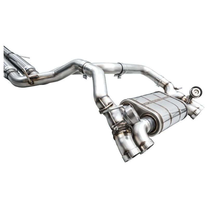 AWE 21+ Wrangler 392 Switchpath Cat-Back Exhaust- Quad BashGuards - NP Motorsports