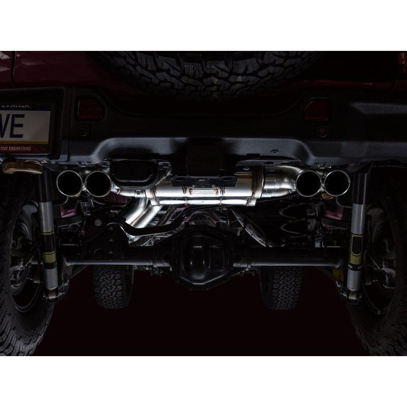 AWE 21+ Wrangler 392 Switchpath Cat-Back Exhaust- Quad BashGuards - NP Motorsports