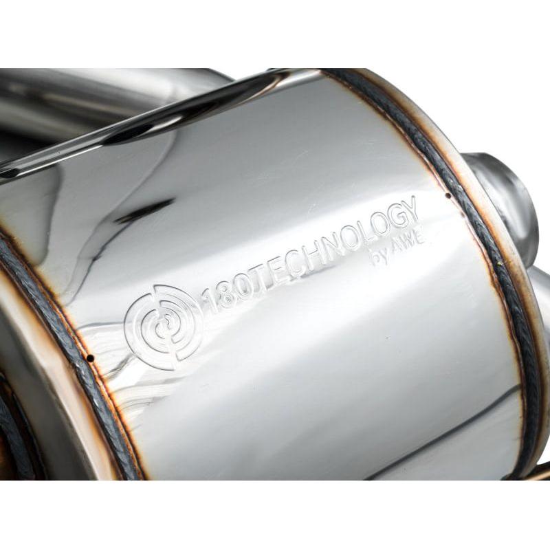 AWE Audi 2019-2023 C8 A6/A7 3.0T Touring Edition Cat-back Exhaust- Turn Downs - NP Motorsports