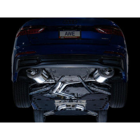 AWE Audi 2019-2023 C8 A6/A7 3.0T Touring Edition Cat-back Exhaust- Turn Downs - NP Motorsports