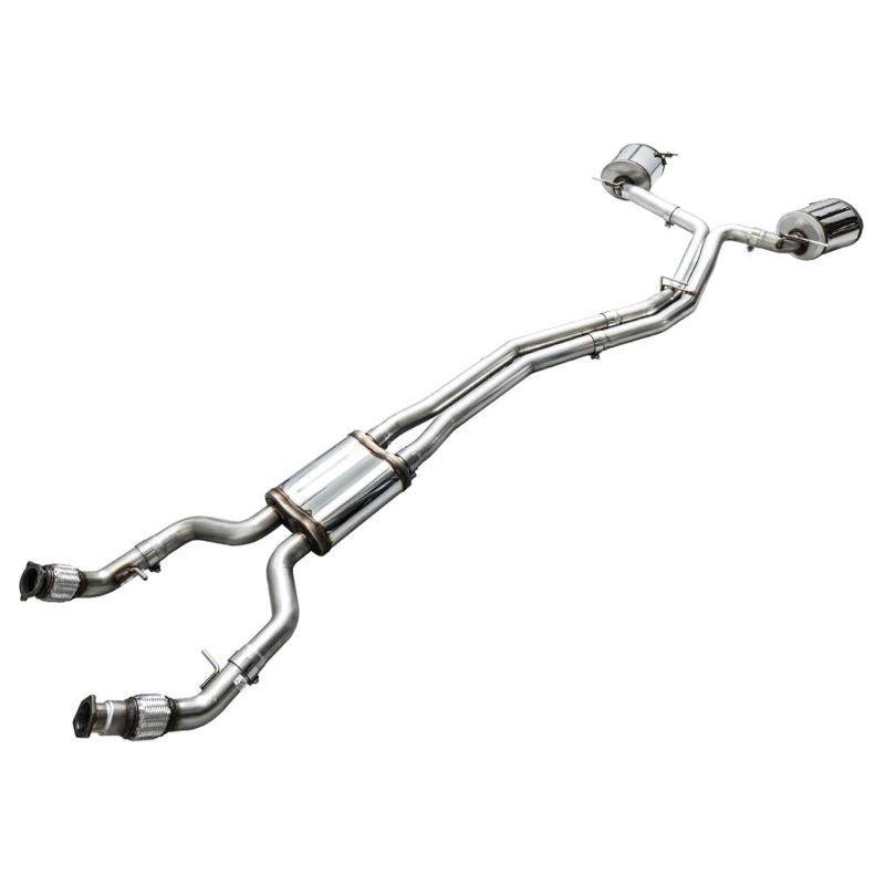 AWE Audi 2019-2023 C8 A6/A7 3.0T Touring Edition Cat-back Exhaust- Turn Downs - NP Motorsports