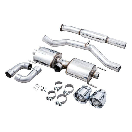 AWE Subaru BRZ/ Toyota GR86/ Toyota 86 Touring Edition Cat-Back Exhaust- Chrome Silver Tips - NP Motorsports