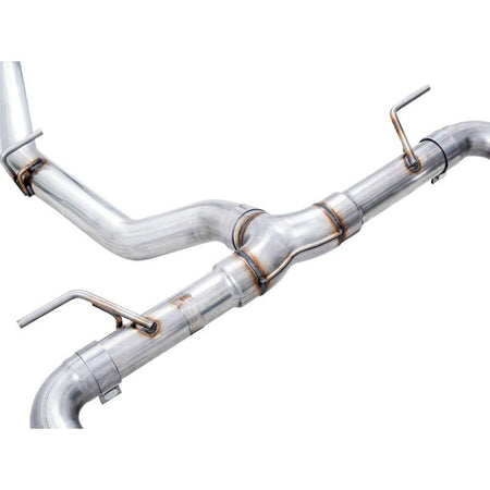 AWE Subaru BRZ/ Toyota GR86/ Toyota 86 Track Edition Cat-Back Exhaust- Chrome Silver Tips - NP Motorsports