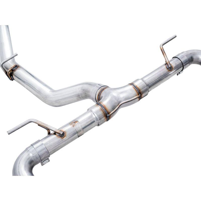 AWE Subaru BRZ / Toyota GR86 / Toyota 86 Track Edition Cat-Back Exhaust- Diamond Black Tips - NP Motorsports