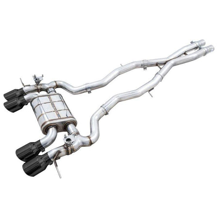 AWE SwitchPath Catback Exhaust for BMW G8X M3/M4 - Diamond Black Tips - NP Motorsports