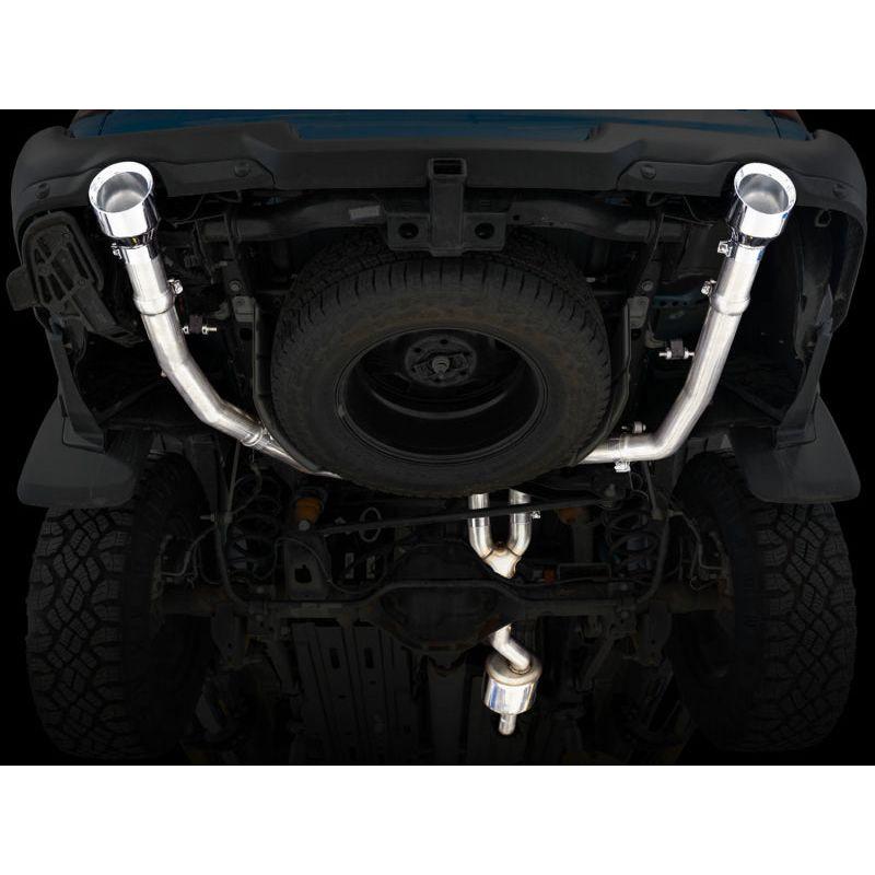 AWE Tuning 09-18 RAM 1500 5.7L (w/Cutouts) 0FG Dual Rear Exit Cat-Back Exhaust - Chrome Silver Tips - NP Motorsports