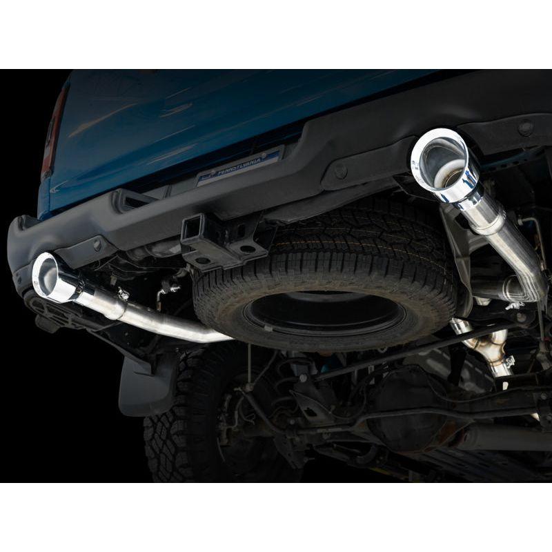 AWE Tuning 09-18 RAM 1500 5.7L (w/Cutouts) 0FG Dual Rear Exit Cat-Back Exhaust - Chrome Silver Tips - NP Motorsports