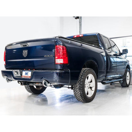 AWE Tuning 09-18 RAM 1500 5.7L (w/Cutouts) 0FG Dual Rear Exit Cat-Back Exhaust - Chrome Silver Tips - NP Motorsports