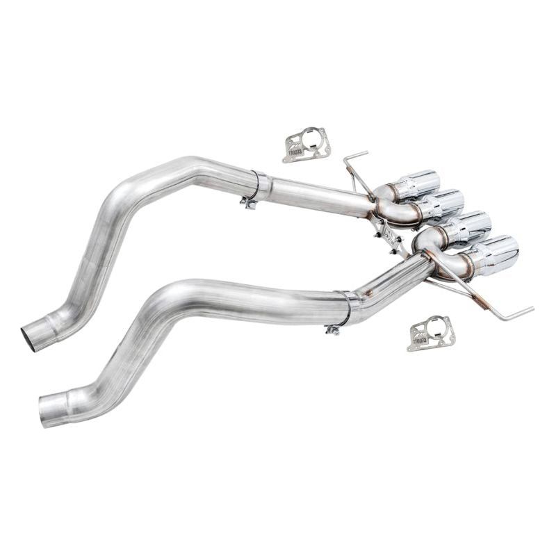 AWE Tuning 14-19 Chevy Corvette C7 Z06/ZR1 (w/o AFM) Track Edition Axle-Back Exhaust w/Chrome Tips - NP Motorsports