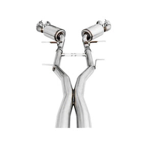 AWE Tuning 16-19 Chevy Camaro SS Non-Res Cat-Back Exhaust -Touring Edition (Quad Chrome Silver Tips) - NP Motorsports