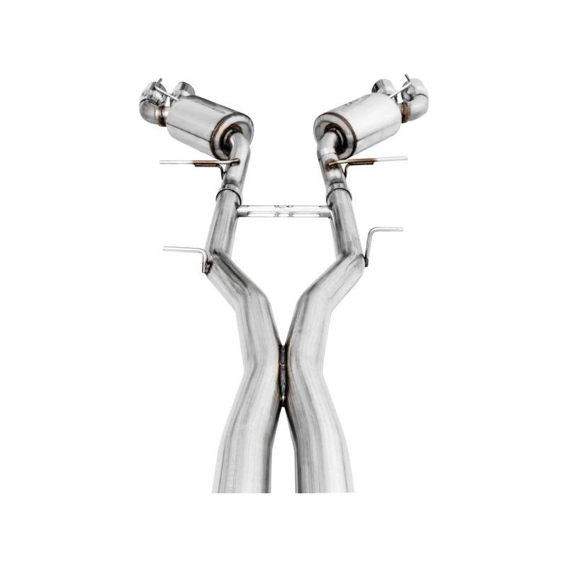 AWE Tuning 16-19 Chevy Camaro SS Non-Res Cat-Back Exhaust -Touring Edition (Quad Chrome Silver Tips) - NP Motorsports