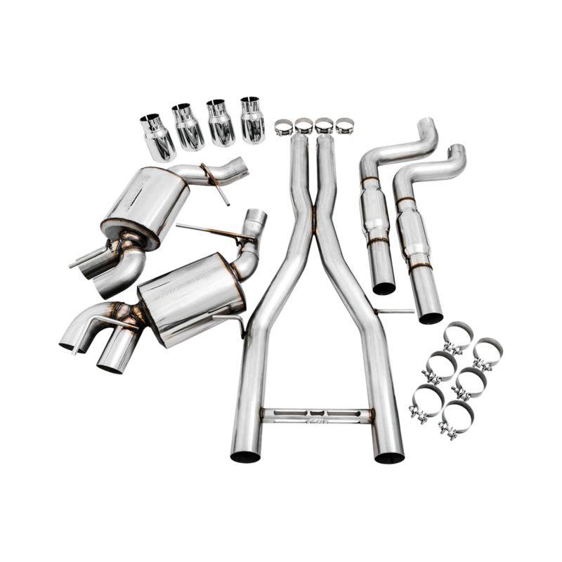AWE Tuning 16-19 Chevy Camaro SS Res Cat-Back Exhaust -Touring Edition (Quad Chrome Silver Tips) - NP Motorsports