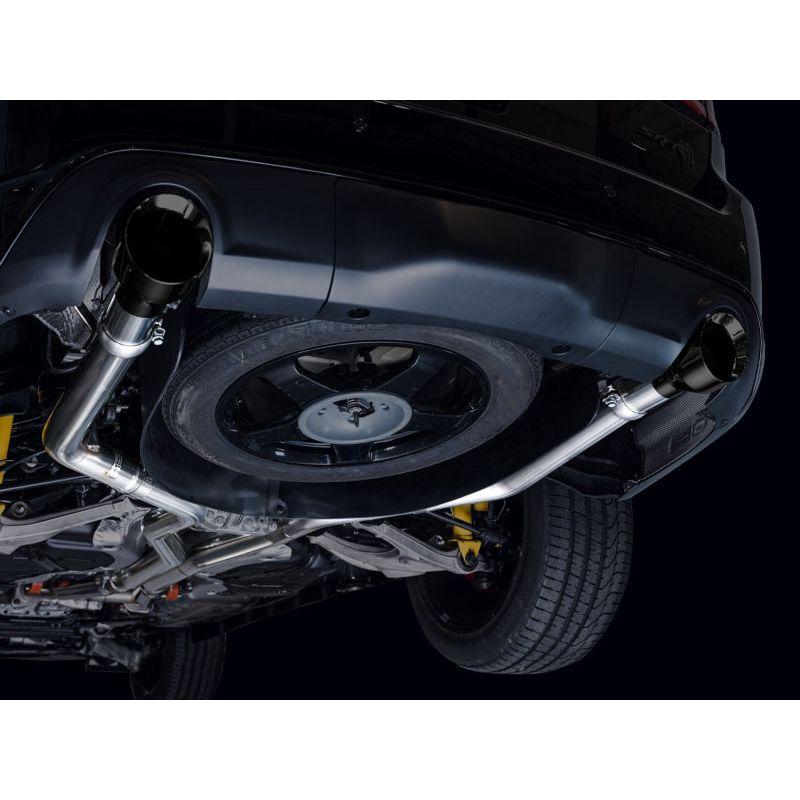 AWE Tuning 18-23 Dodge Durango SRT & Hellcat Track Edition Exhaust - Diamond Black Tips - NP Motorsports