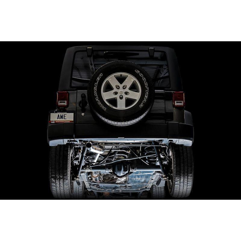 AWE Tuning 20-21 Jeep Gladiator JT 3.6L Trail Edition Cat-Back Exhaust - NP Motorsports