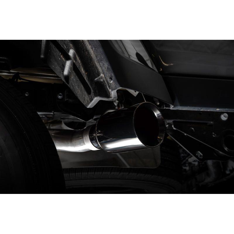 AWE Tuning 20-21 Jeep Gladiator JT 3.6L Tread Edition Cat-Back Single Side Exhaust - Diamond Blk Ti - NP Motorsports