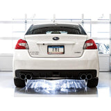 AWE Tuning 2015+ Subaru WRX VA Sedan Touring Edition Exhaust - Chrome Silver Tips (102mm) - NP Motorsports