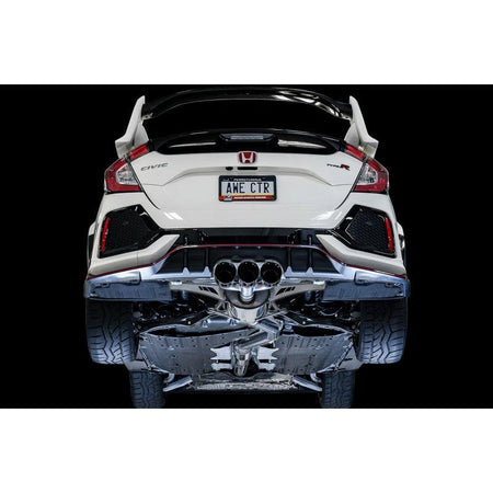 AWE Tuning 2017+ Honda Civic Type R Touring Edition Exhaust w/Front & Mid Pipe - Diamond Blk Tips - NP Motorsports