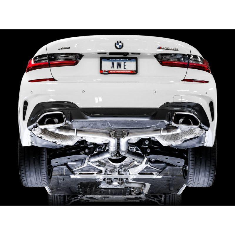 AWE Tuning 2019+ BMW M340i (G20) Track Edition Exhaust (Use OE Tips) - NP Motorsports