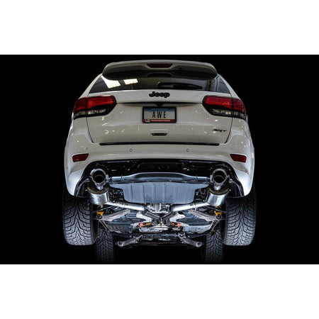 AWE Tuning 2020 Jeep Grand Cherokee SRT Touring Edition Exhaust - Chrome Silver Tips - NP Motorsports